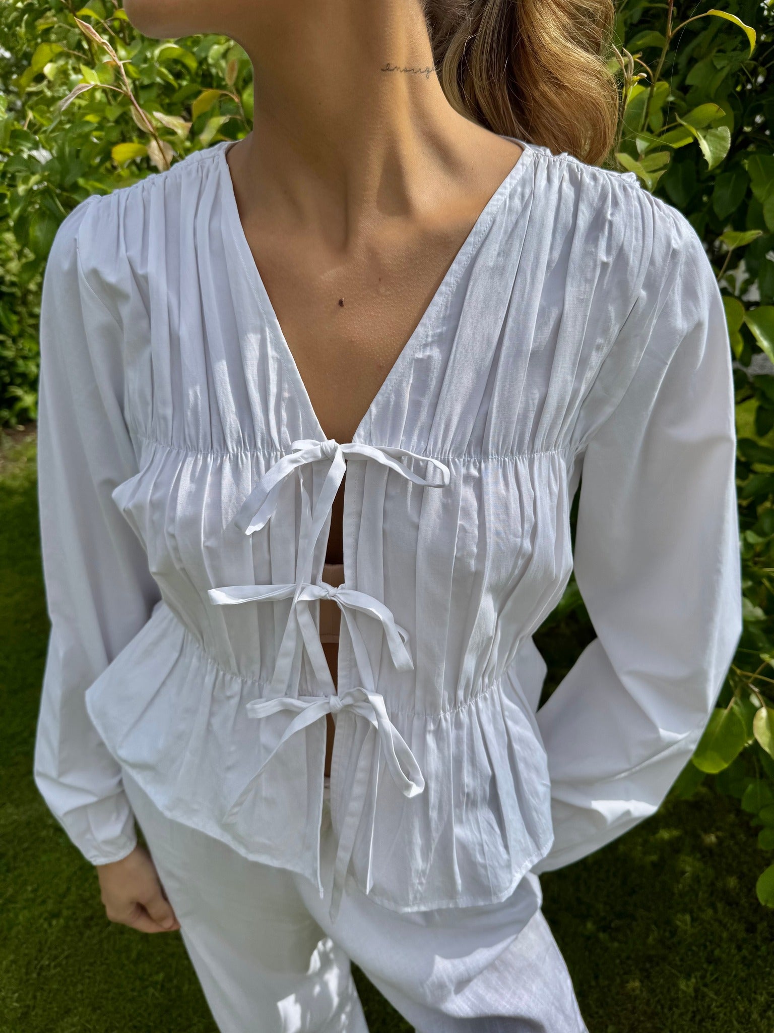 VMMORGAN Top - Bright White